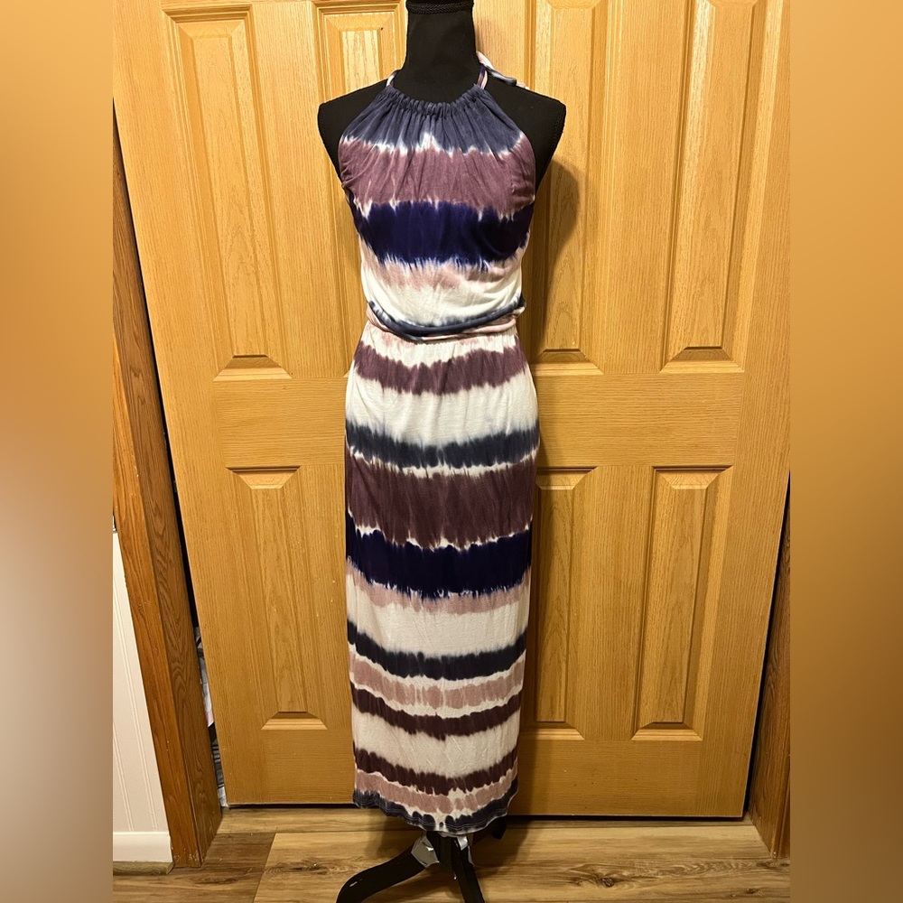 YOUNG FABULOUS AND BROKE Tie Dye Maxi